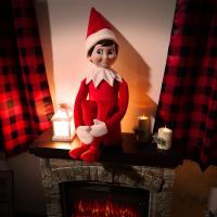 Elf on the mantle