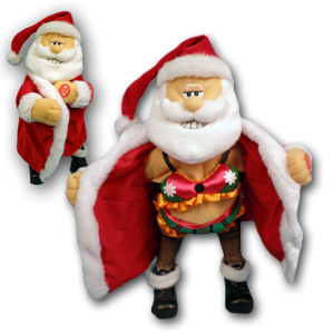 Flashing Santa